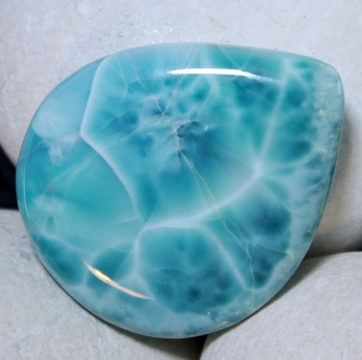 larimar cabochon