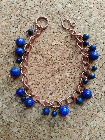 lapis lazuli karkötő